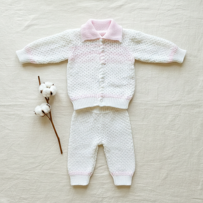 Baby Woolen Knitted Suit - Winter
